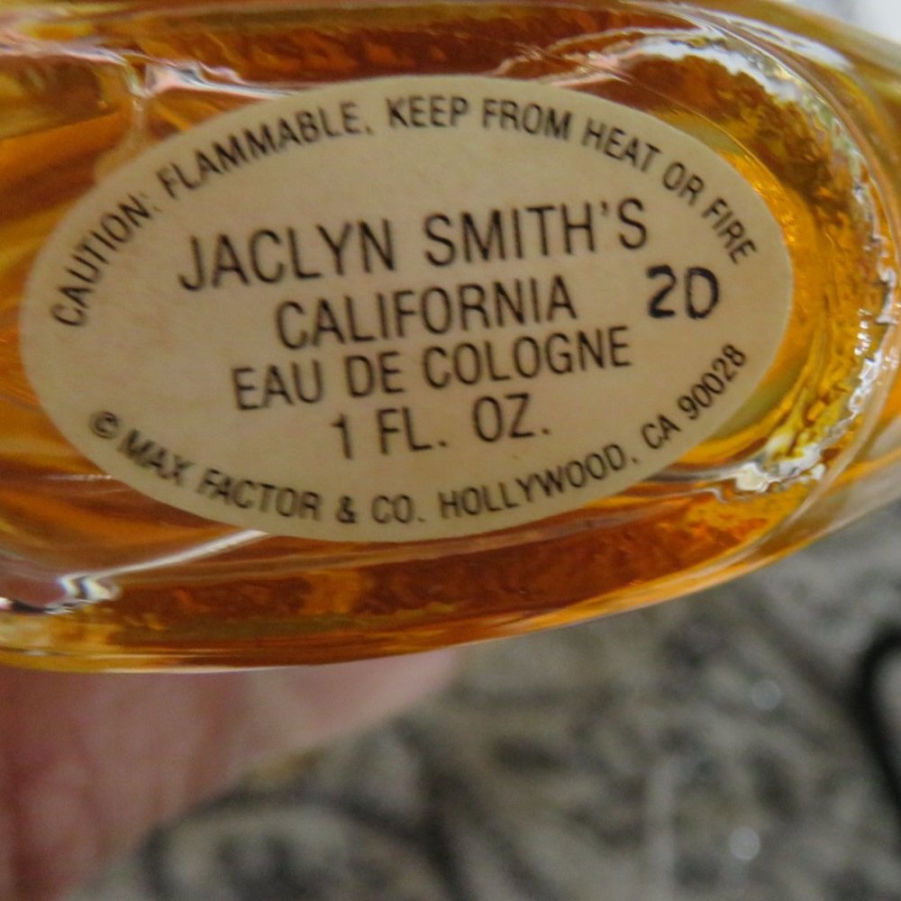 Jaclyn Smith California EDC Eau de Cologne discontinued 1 OZ exotic floral musk - Picture 2 of 4